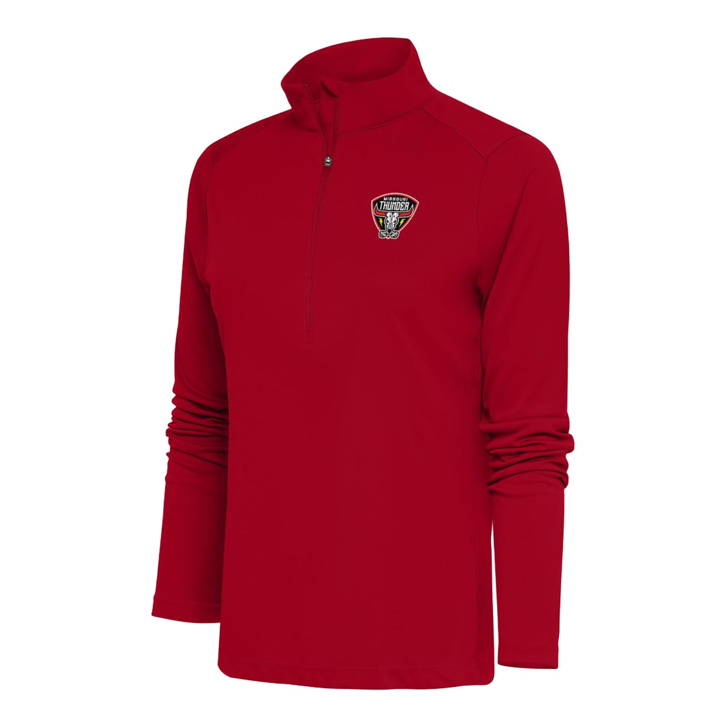 Ladies Missouri Thunder Tribute 1/4 Zip Pullover - Front View