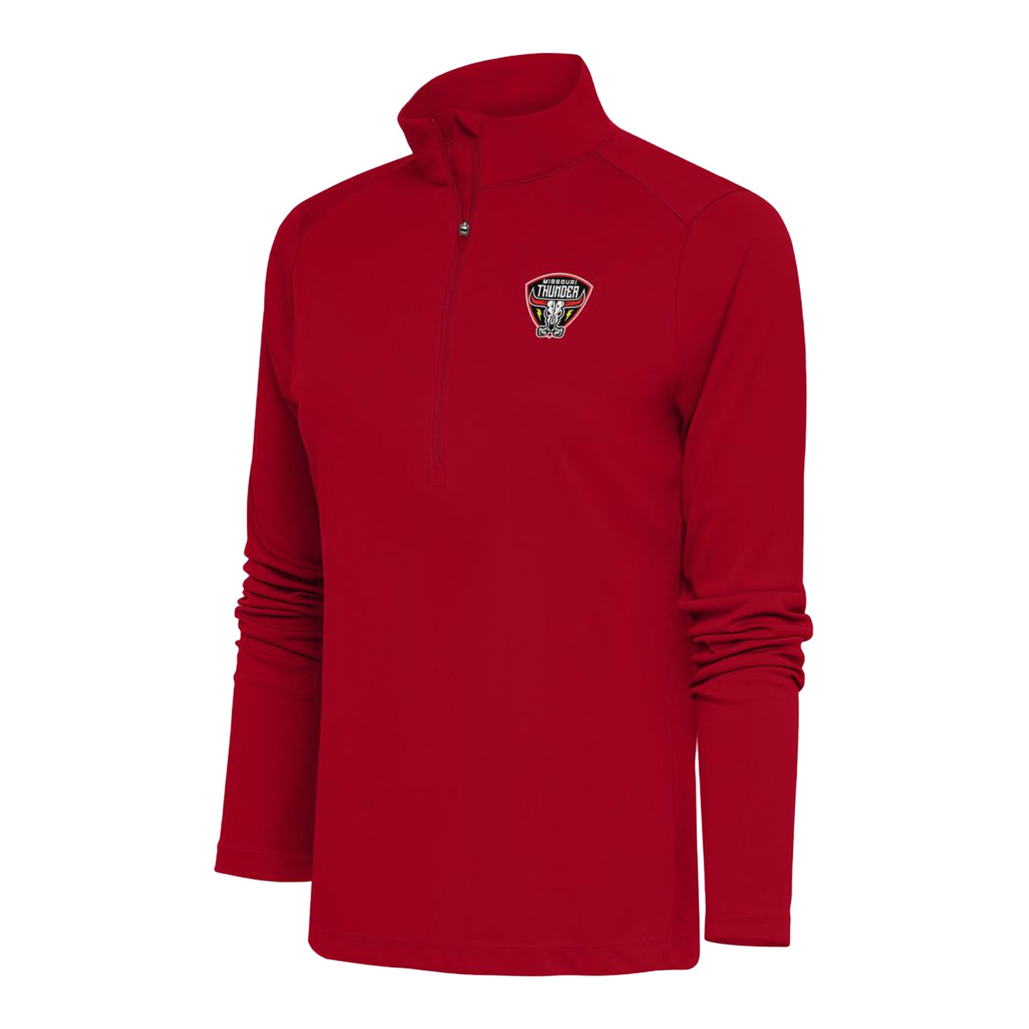 Ladies Missouri Thunder Tribute 1/4 Zip Pullover - Front View