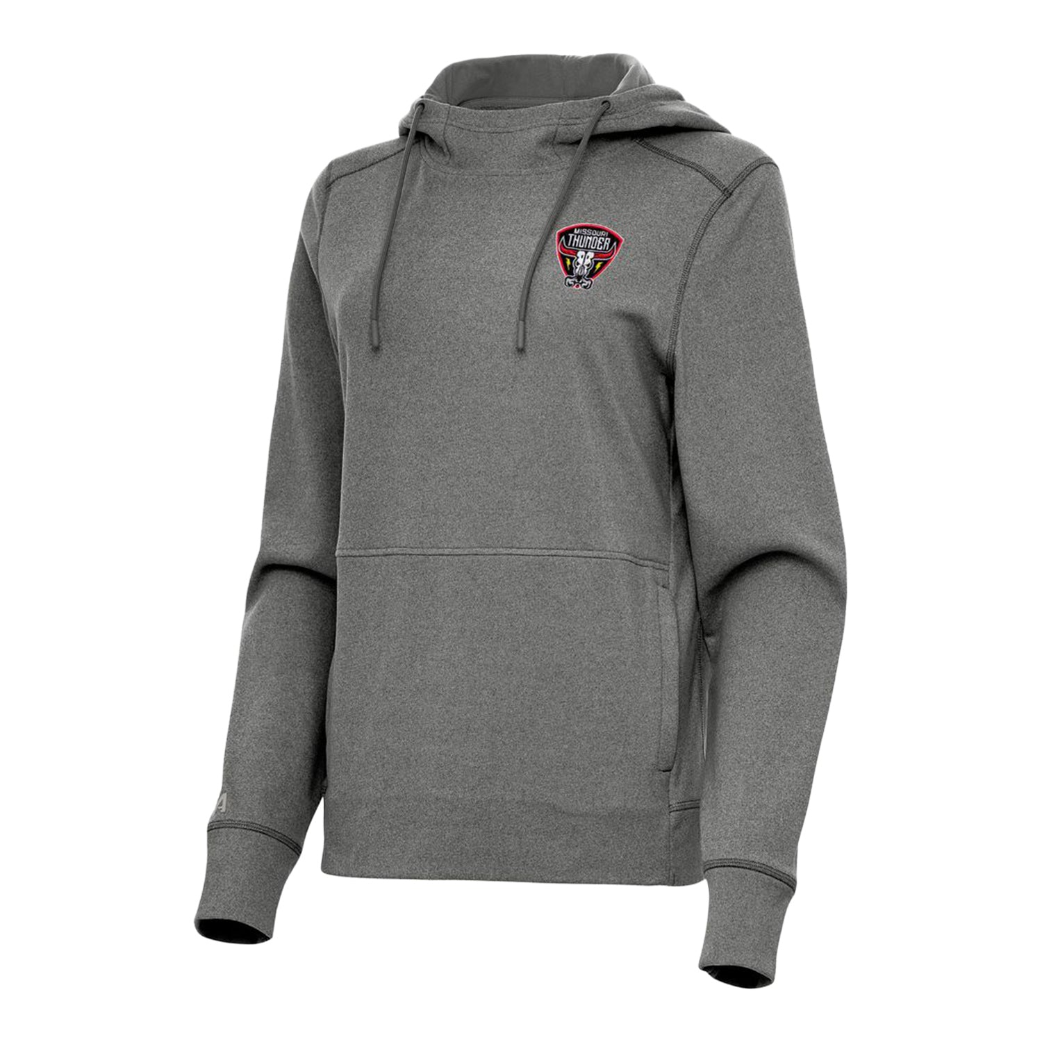 Ladies Missouri Thunder Justice Pullover Hoodie - Front View