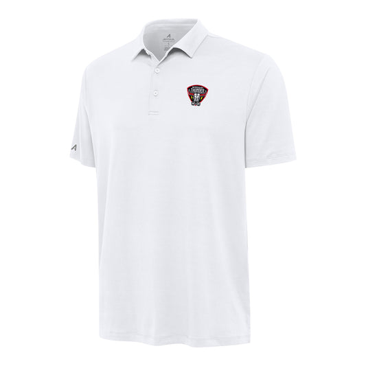 PBR x Antigua Missouri Thunder Reprocess Polo - White
