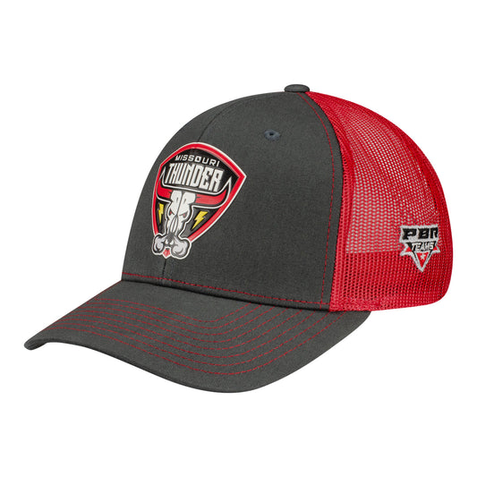 Missouri Thunder 112 Trucker Hat - Front View Left