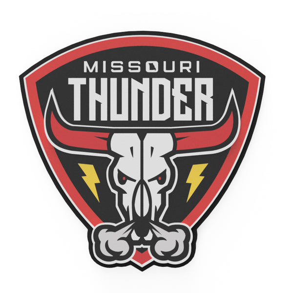 Missouri Thunder 3D Foam Fan Chain - Gold