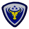 Nashville Stampede Patch in Blue, White and Gold - Front View