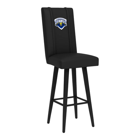 Nashville Stampede Swivel Barstool - Angled Front Right View