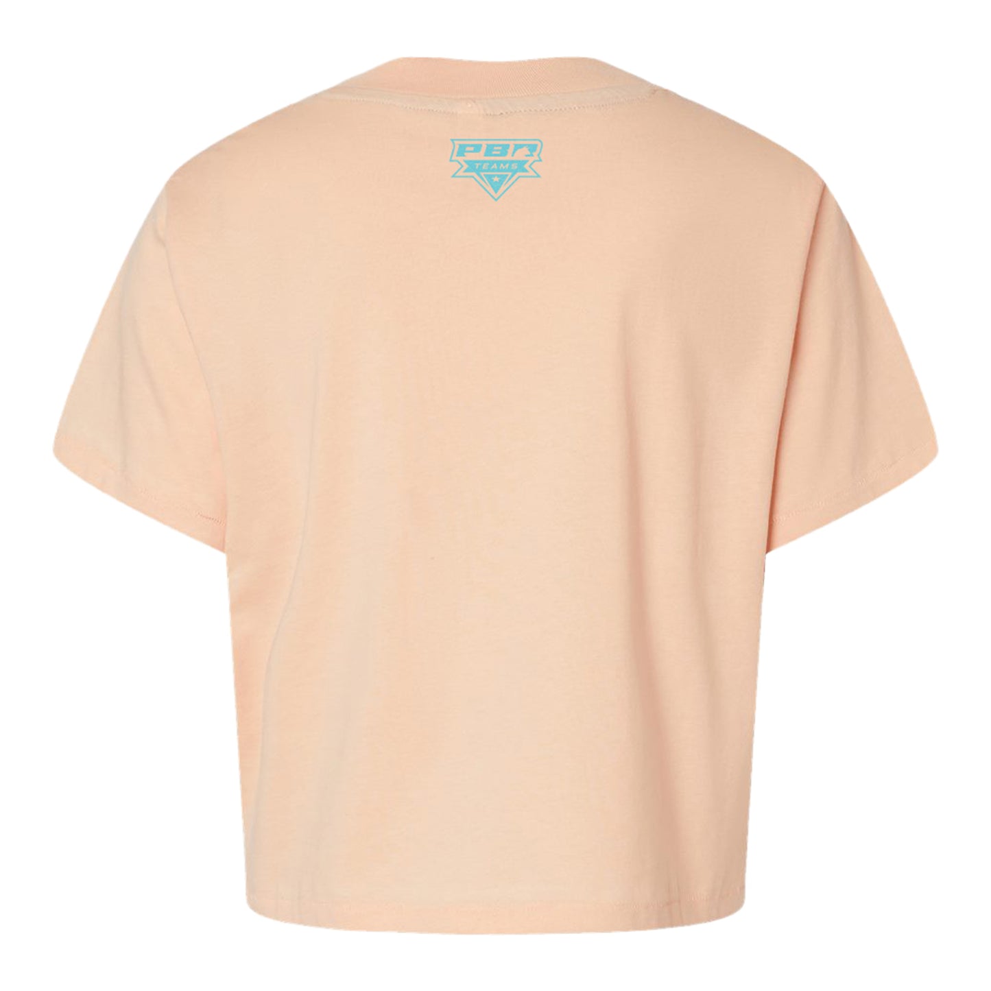 Ladies PBR Teams Take The Ride Guitar T-Shirt - Peach