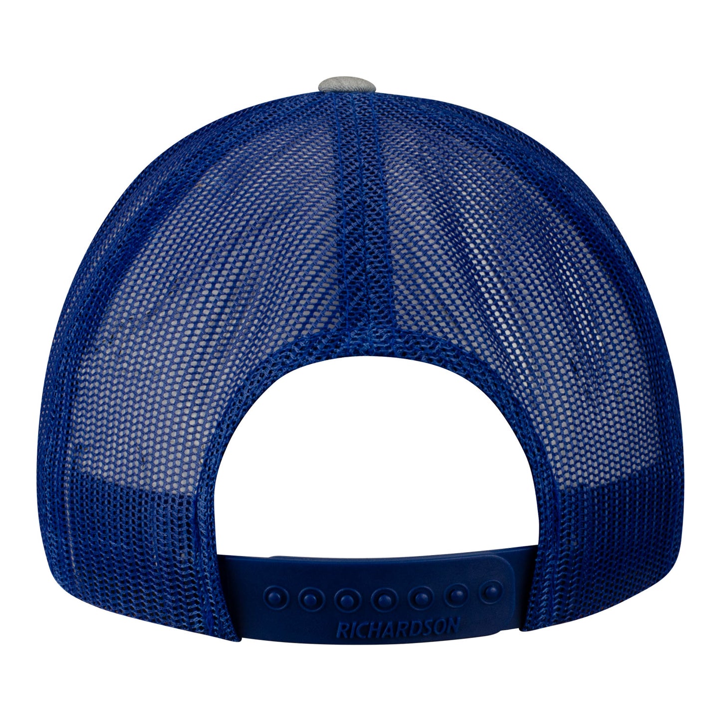 Nashville Stampede 112 Trucker Hat in Grey - Back View