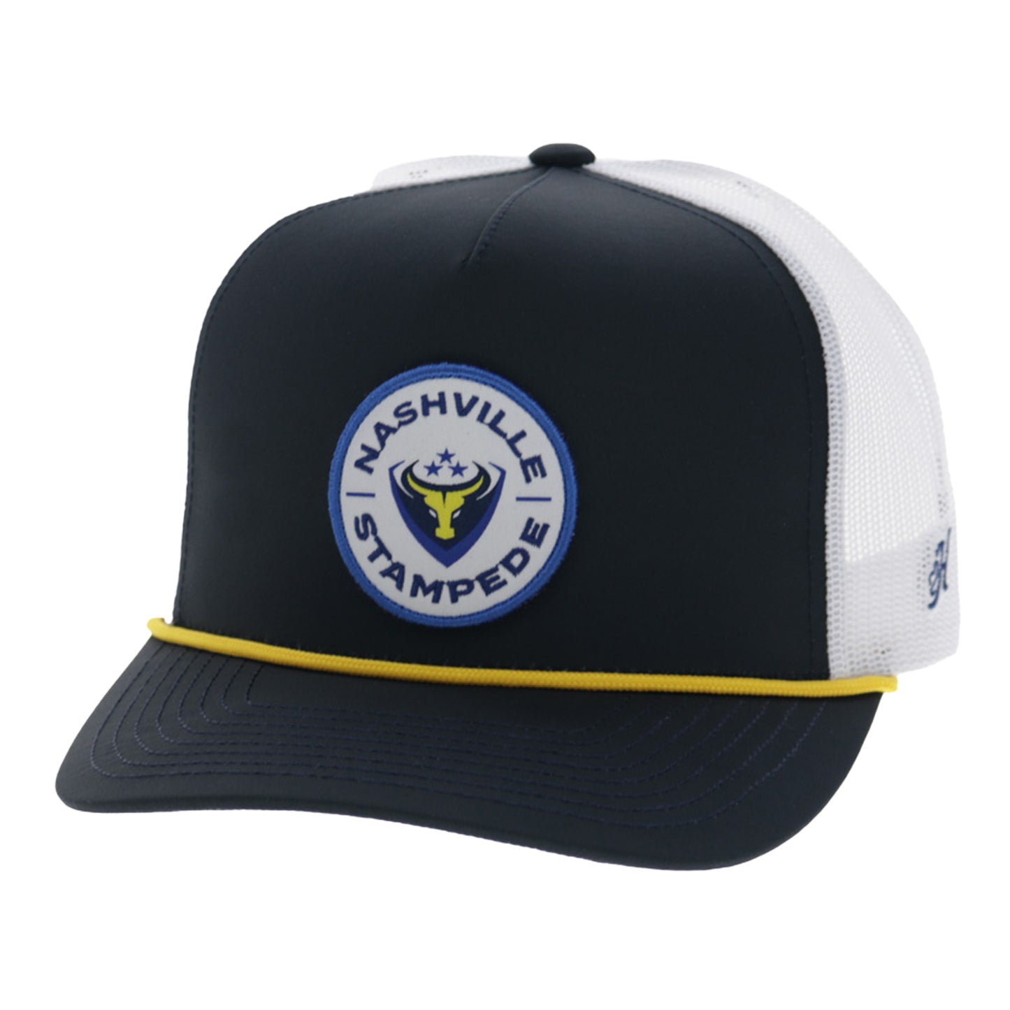 Nashville Stampede Hooey Rope Hat - Navy