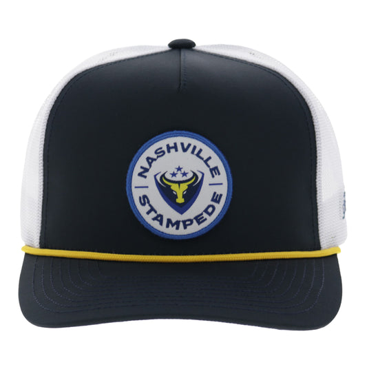 Nashville Stampede Hooey Rope Hat - Navy