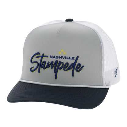 Nashville Stampede Hooey Rope Hat - Grey