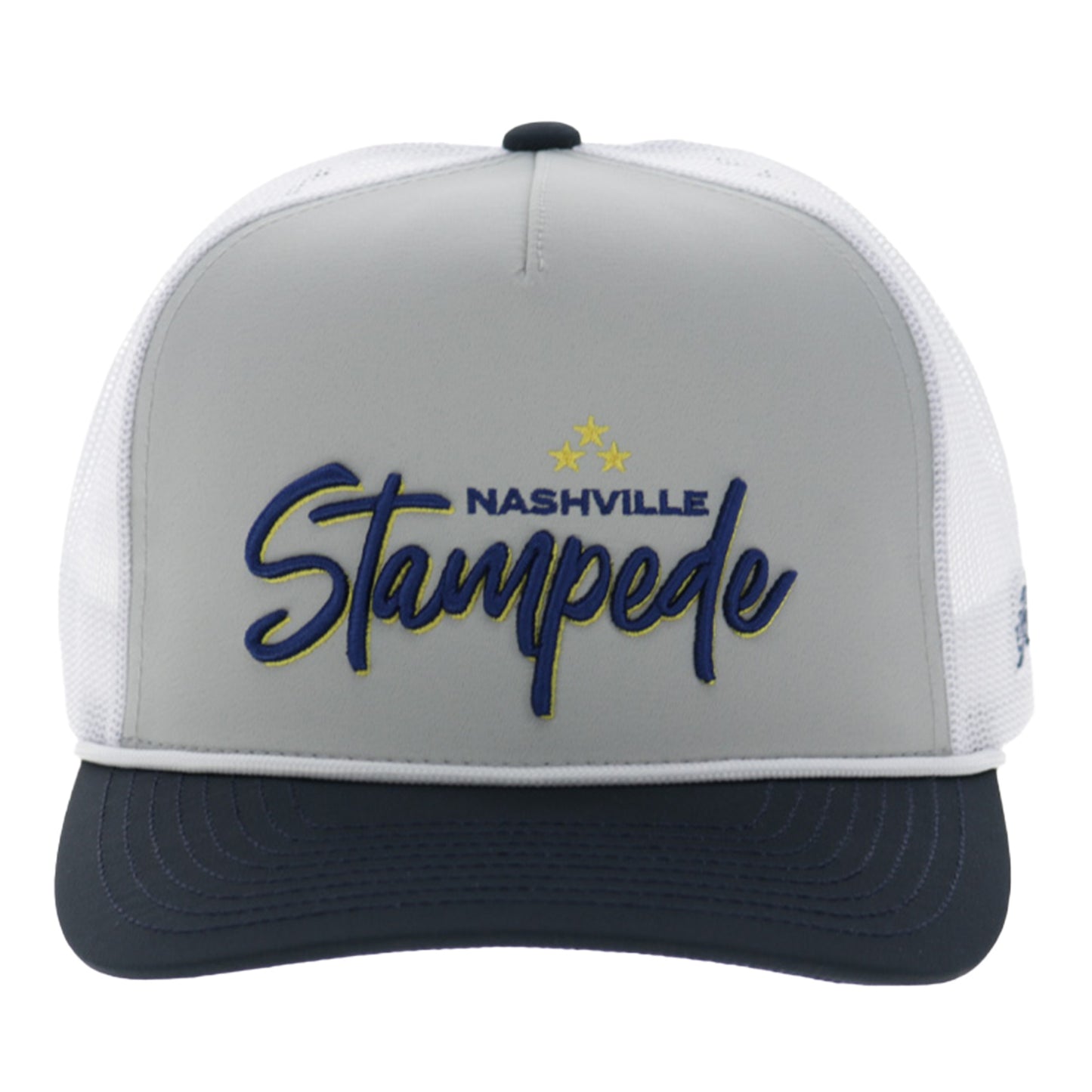 Nashville Stampede Hooey Rope Hat - Grey