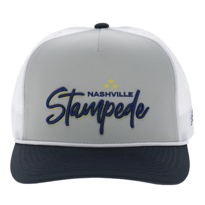 Nashville Stampede Hooey Rope Hat - Grey