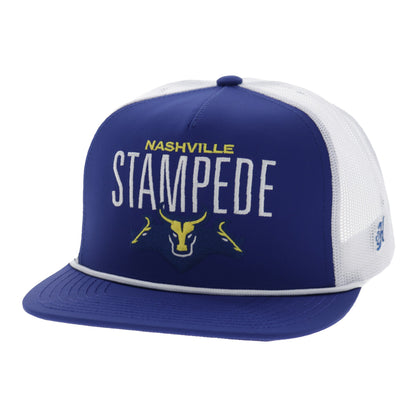 Nashville Stampede Hooey Rope Hat - Blue