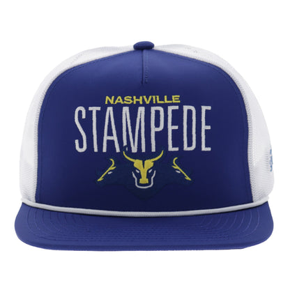 Nashville Stampede Hooey Rope Hat - Blue