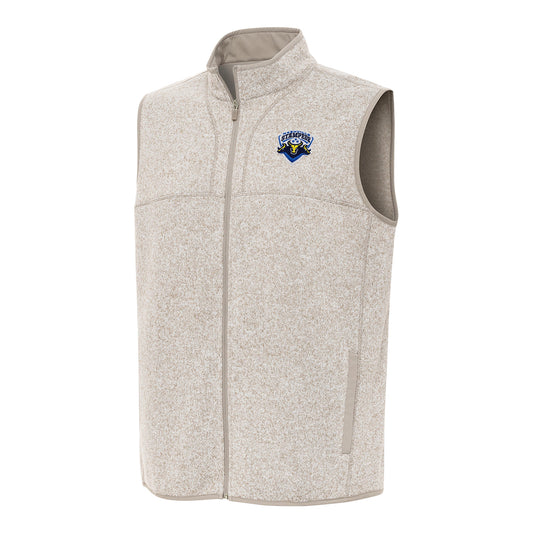 PBR x Antigua Nashville Stampede Fortune Vest - Oatmeal Heather
