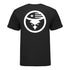 Oklahoma Freedom Black & White Icon T-Shirt - Back View