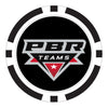 PBR Texas Rattlers Ball Marker - PBR Teams Logo Back View