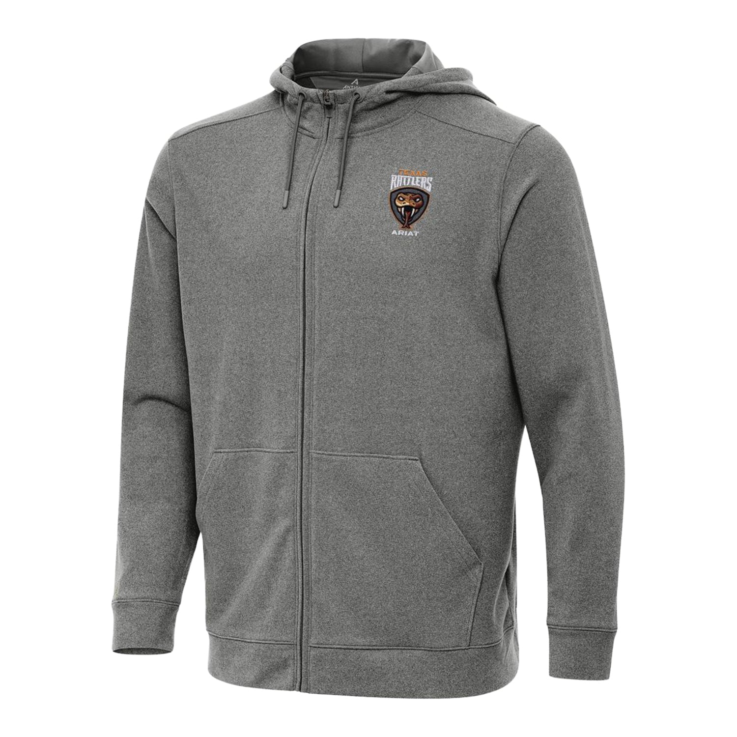 Texas Rattlers Effortless Full Zip Hoodie - Front View