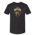 Texas Rattlers T-Shirt in Black - Front View