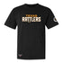 Texas Rattlers Icon T-Shirt in Black - Front View