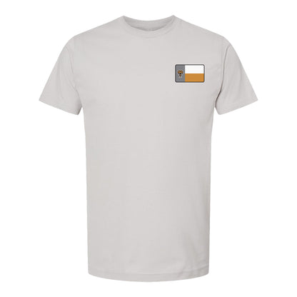 PBR Texas Rattlers Fangs T-Shirt - Silver