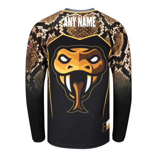 Texas Rattlers Personalized Jersey - Back "Any Name View"