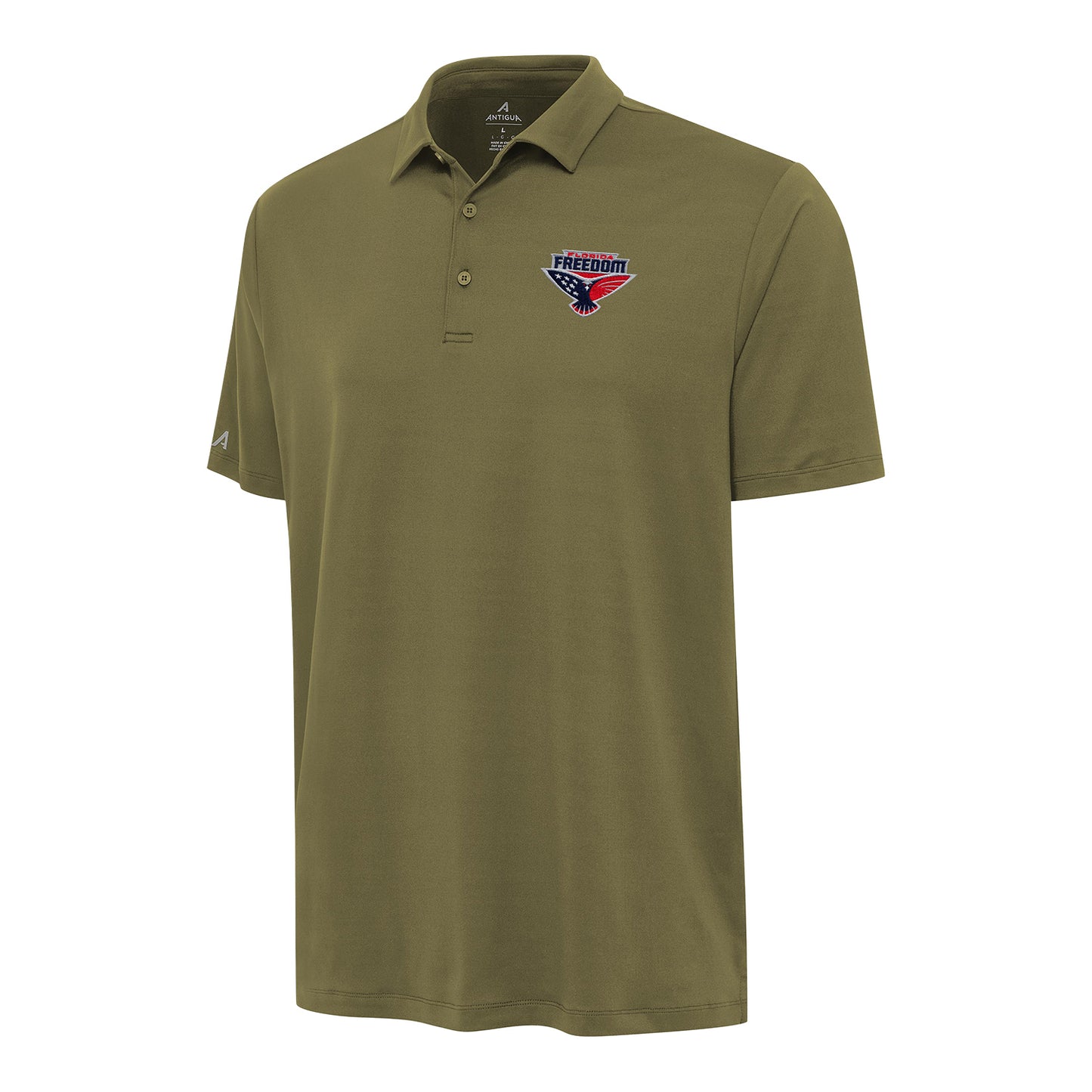 PBR x Antigua Florida Freedom Reprocess Polo - Burnt Olive