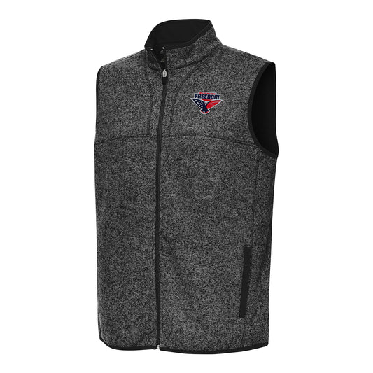 PBR x Antigua Florida Freedom Fortune Vest - Black Heather