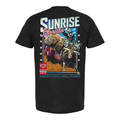 Florida Freedom 2026 Event T-Shirt - Black