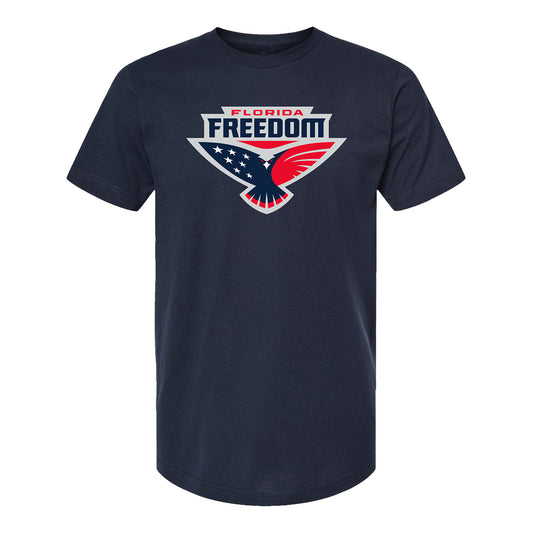Florida Freedom Logo T-Shirt - Navy
