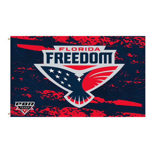 Florida Freedom 3' x 5' Team Flag - Front View