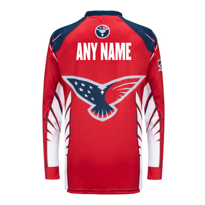 Youth Florida Freedom Personalized Jersey - Red