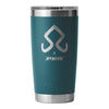 JJ X PBR YETI® Rambler 20 Oz. Agave Teal Tumbler With Magslider™ Lid - Front View