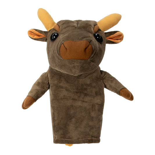 PBR Bull Golf Club Head Cover - Front View