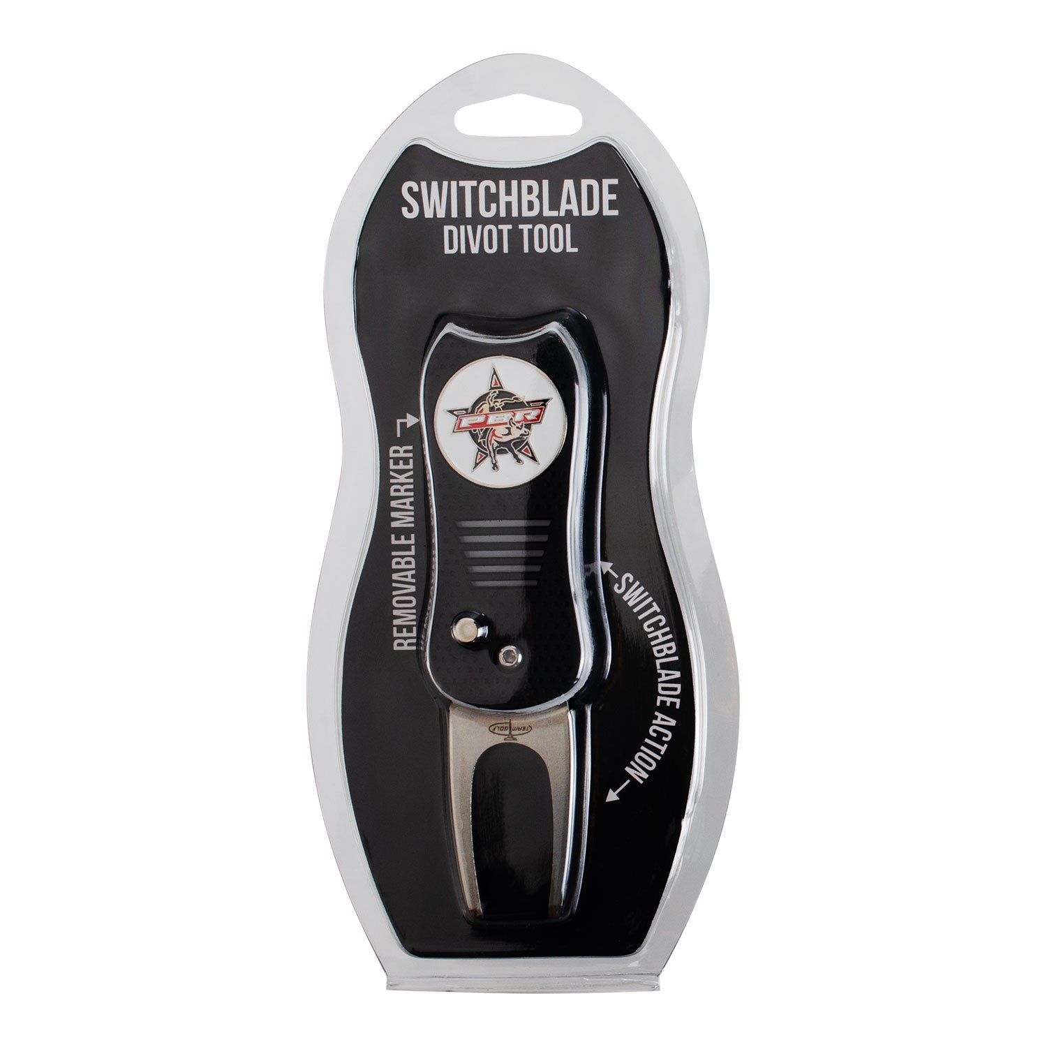 PBR Switchblade Divot Tool - Closed View Back Side