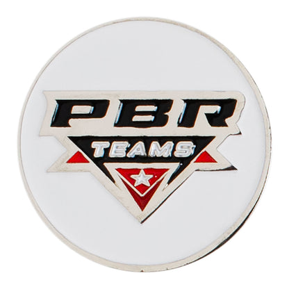 PBR Cap Clip Set - PBR Teams Logo Front Side View