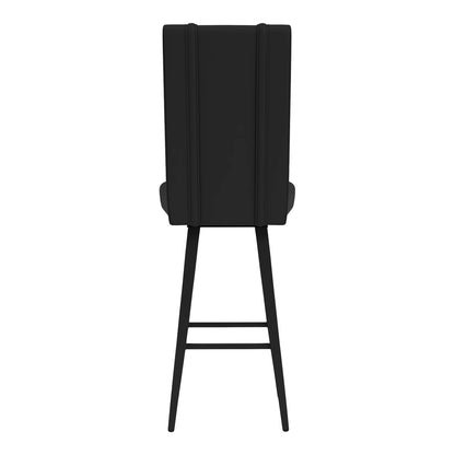 Swivel Barstool with PBR Retro Logo - Back View
