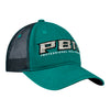 Ladies PBR Glitter Patch Hat in Green - Angled Right Side View