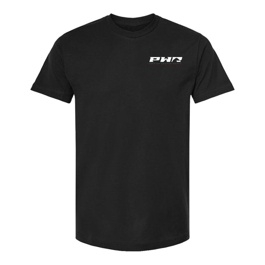 PWR Logo Icons T-Shirt - Black