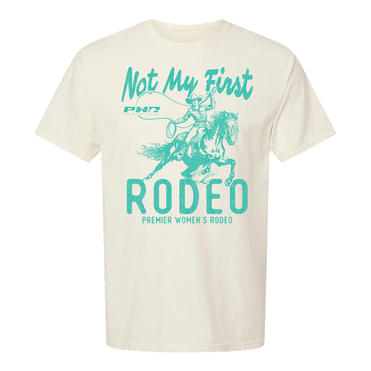 PWR Not My First Rodeo T-Shirt - Natural