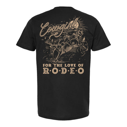 PWR For The Love of Rodeo T-Shirt - Black