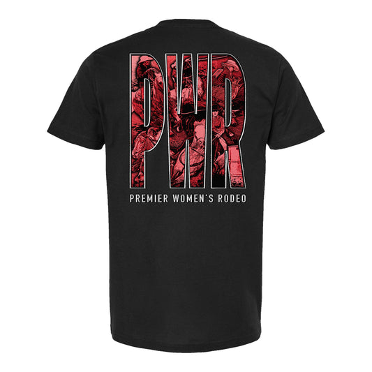 PWR Icons Photo Logo T-Shirt - Black