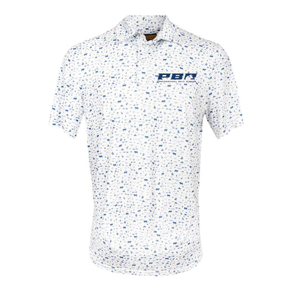 PBR Performance Golf Polo - White
