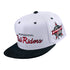 PBR 30th Anniversary Men's Hat Set - The PBR High Crown Snapback in White - Left Side View