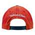 PBR 30th Anniversary Men's Hat Set - The PBR Retro Low Profile Snapback in Acid Washed Red - Back View