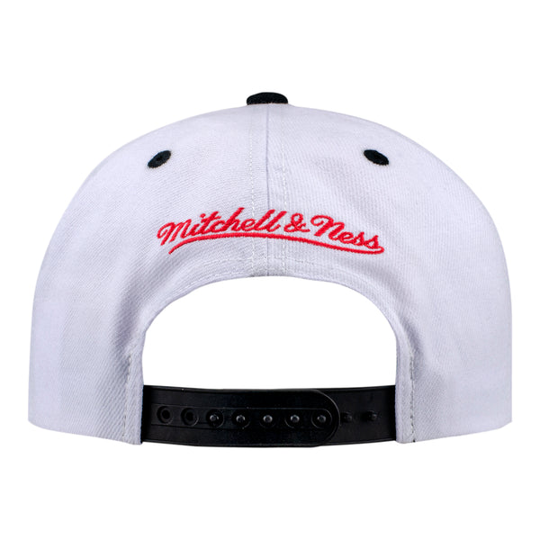 PBR 30th Anniversary Men's Hat Set - The PBR High Crown Snapback in White - Back View