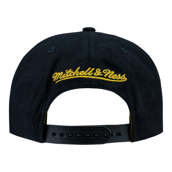 PBR x Mitchell & Ness Gold Bull Head Hat - Back View