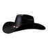 Black Cowboy Hat - Angled Left Side View
