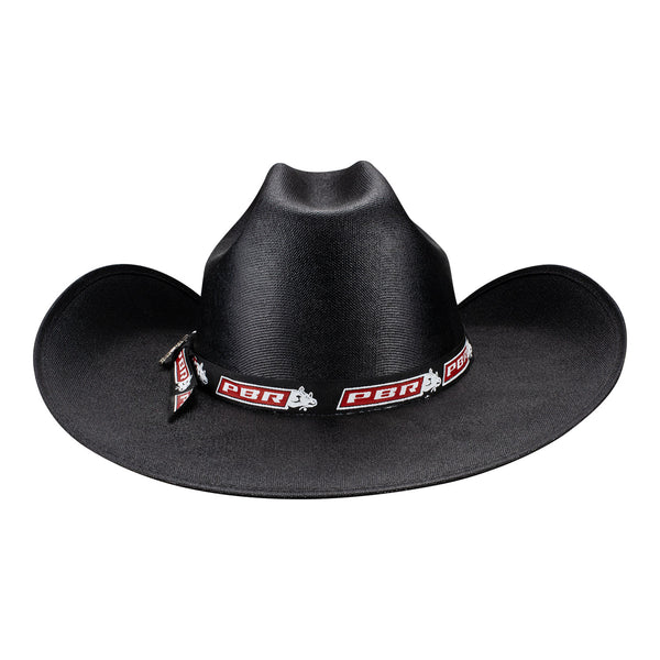 Black Cowboy Hat - Front View
