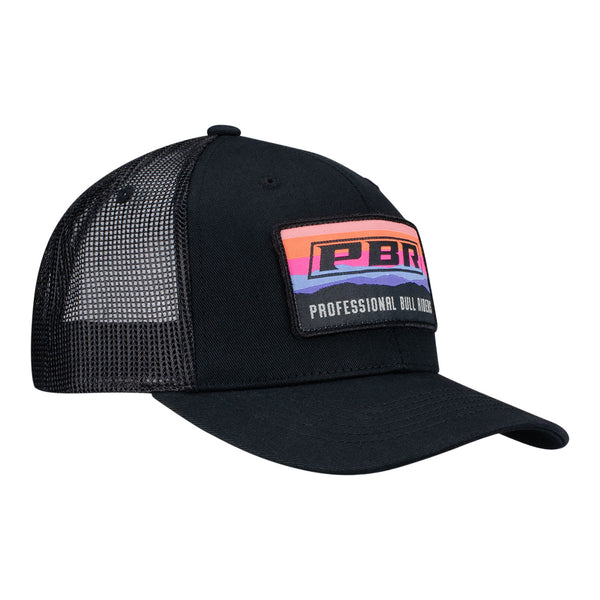 PBR Sunset Woven Patch Snapback - Angled Right Side View