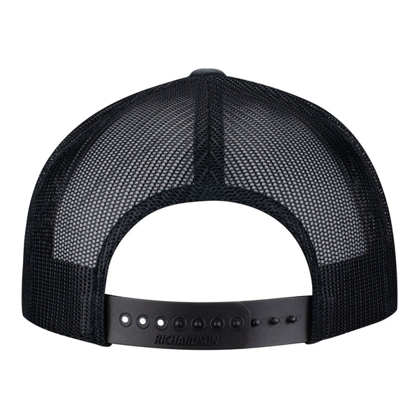 PBR Neon Sunset Woven Patch Snapback - Back View